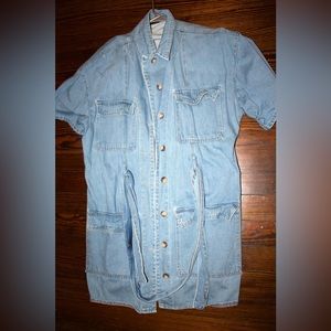 Fairly new denim dress